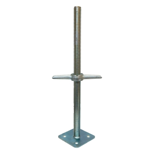 High Quality Mild Steel Adjustable Base Jack for Precise Scaffold Height Adjustment Manufacturers, Suppliers in Sarojini-nagar